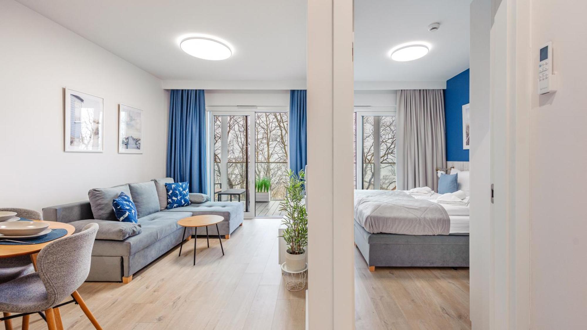 Apartament Szafirowy Od Strony Morza 119- Perlowa Przystan Holiday City Sianozety Luaran gambar
