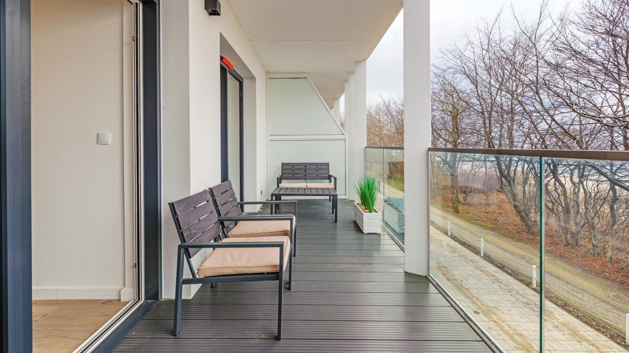 Apartament Szafirowy Od Strony Morza 119- Perlowa Przystan Holiday City Sianozety Luaran gambar